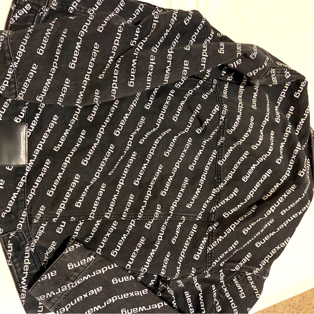 ALEXANDER WANG  OVERSIZED DENIM JACKET. XS